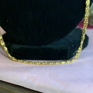 Gold Rope Chain Necklace - Women Jewelry